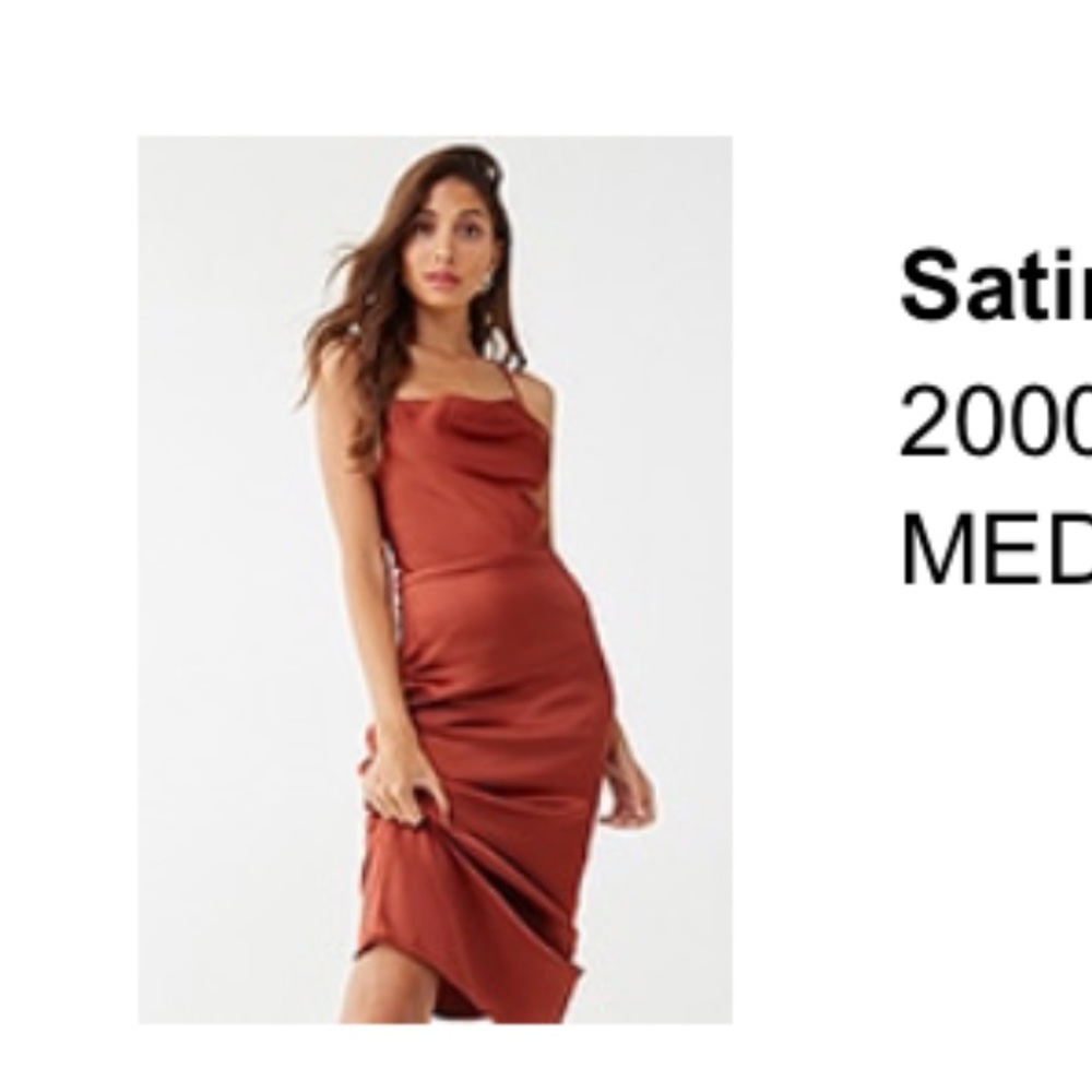 Satin dress